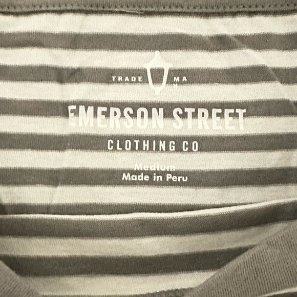 Pj 2 pc set long sleeve raglán tee & long pants 100% Peruvian cotton pre shrunk - Picture 2 of 5